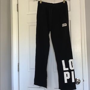VS Pink Back Sweatpants